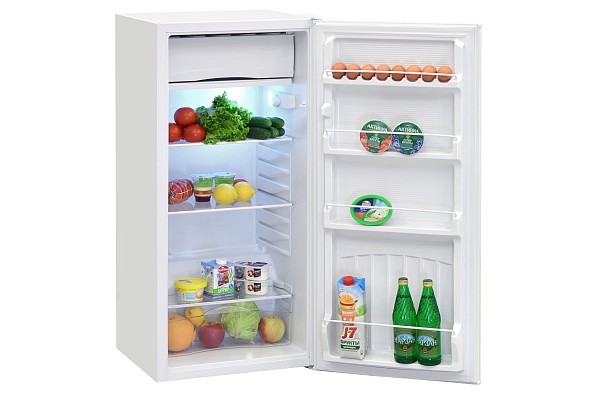  Однокамерный холодильник NordFrost NR 404 W белый фото