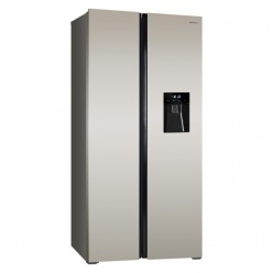 Холодильник Nordfrost RFS 484D NFH inverter шампань