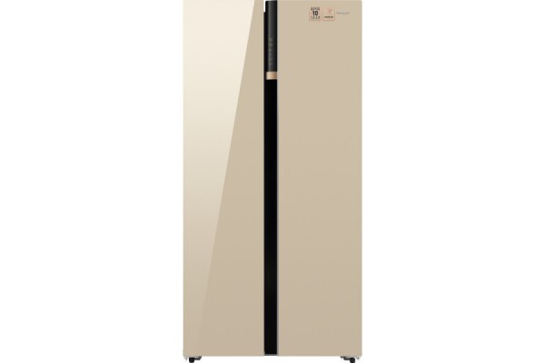  Холодильник Weissgauff Wsbs 590 BeG NoFrost Inverter Premium фото