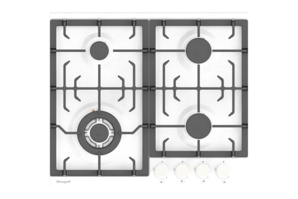  Встраиваемая газовая варочная панель Weissgauff HGG 641 WEB фото