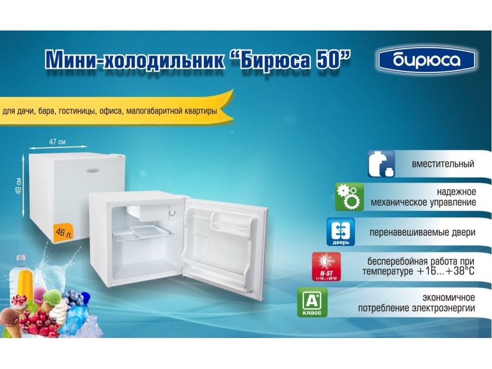 Холодильник бирюса картинки