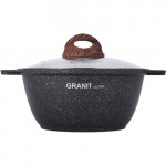 Кастрюля 2л со стекл. крышкой, АП линия Granit Ultra Induction (original) Kukmara кгои22а