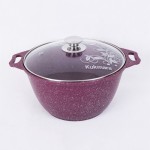 Кастрюля 6л со стеклянной крышкой Trendy style Mystery Kukmara к61tsm