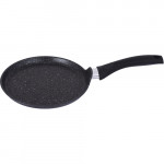 Сковорода блинная 220мм с ручкой, АП (темный мрамор) Kukmara сбмт222а