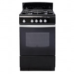 Газовая плита DeLuxe 5040.38г черная
