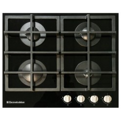 Газовая варочная панель Electronicsdeluxe GG4_ 750229F-012 черное стекло