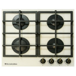 Газовая варочная панель Electronicsdeluxe GG4_ 750229F-016 топленое молоко