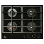 Газовая варочная панель Electronicsdeluxe GG4 750229F-060 черное стекло